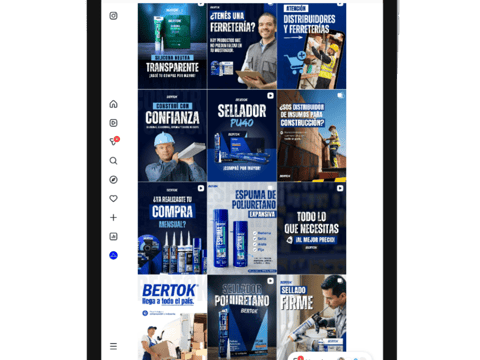 Bertok | Marketing Digital para Distribuidor de Insumos Ferreteros e Industriales