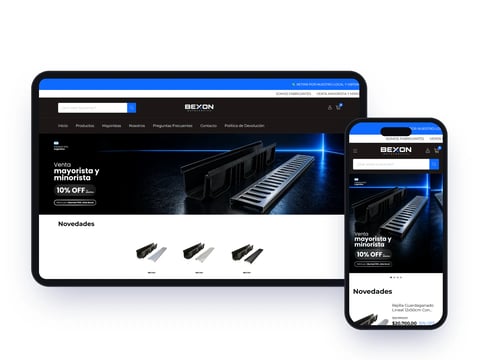 E-commerce Bexon — Metalúrgica, venta mayorista y minorista