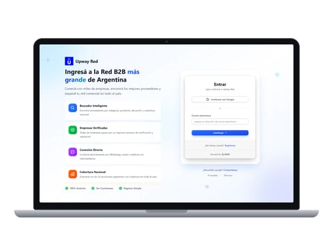 Upway Red — Plataforma B2B a medida