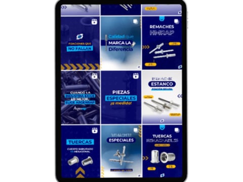 Social Media per Argenrap: Rivetti e Soluzioni Industriali