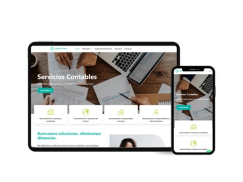 Sito web per B Consultores Contabili