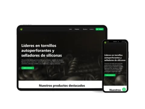Sito web B2B per Viti Raptor