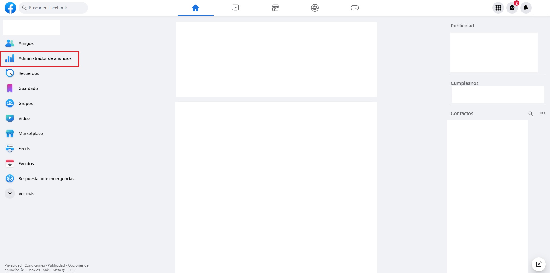 administradordeanunciosdefacebookmenulateral